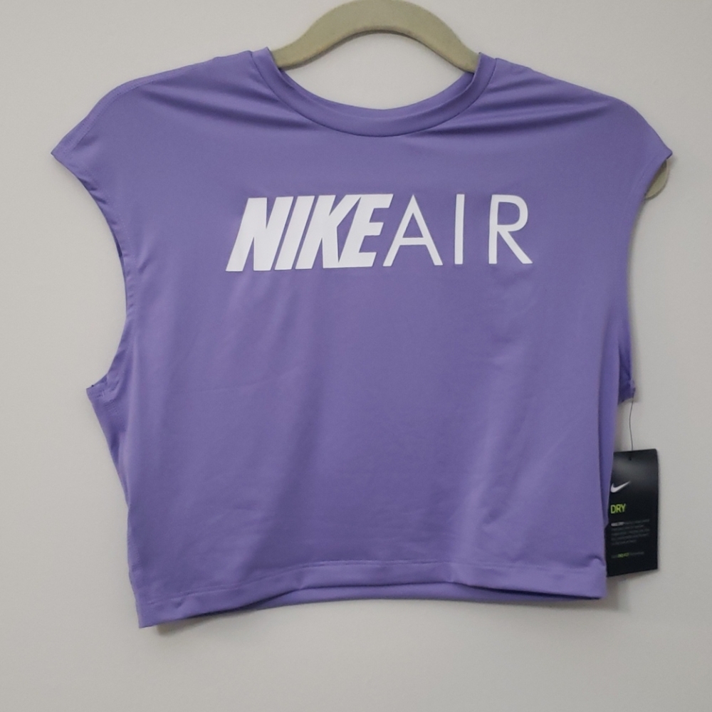 Nike air crop top small